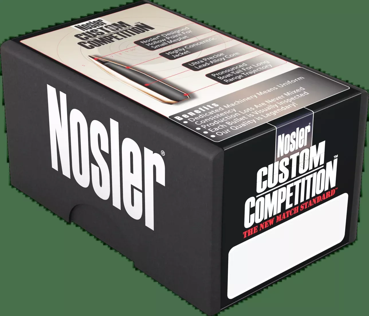 Nosler Custom Competition, Nos 43258 Handgun9mm 147Jhp 250