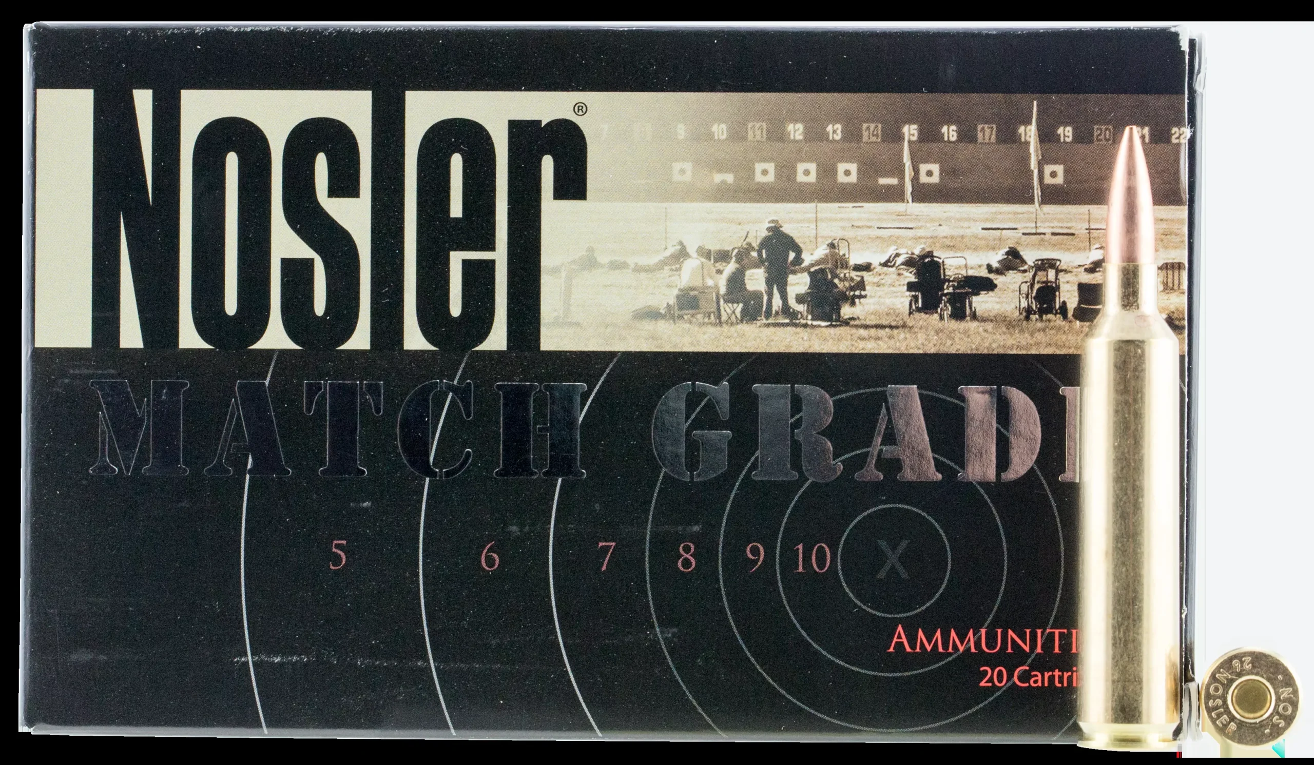 Nosler Match Grade 26 Nosler 140 gr Custom Competition 20 Bx