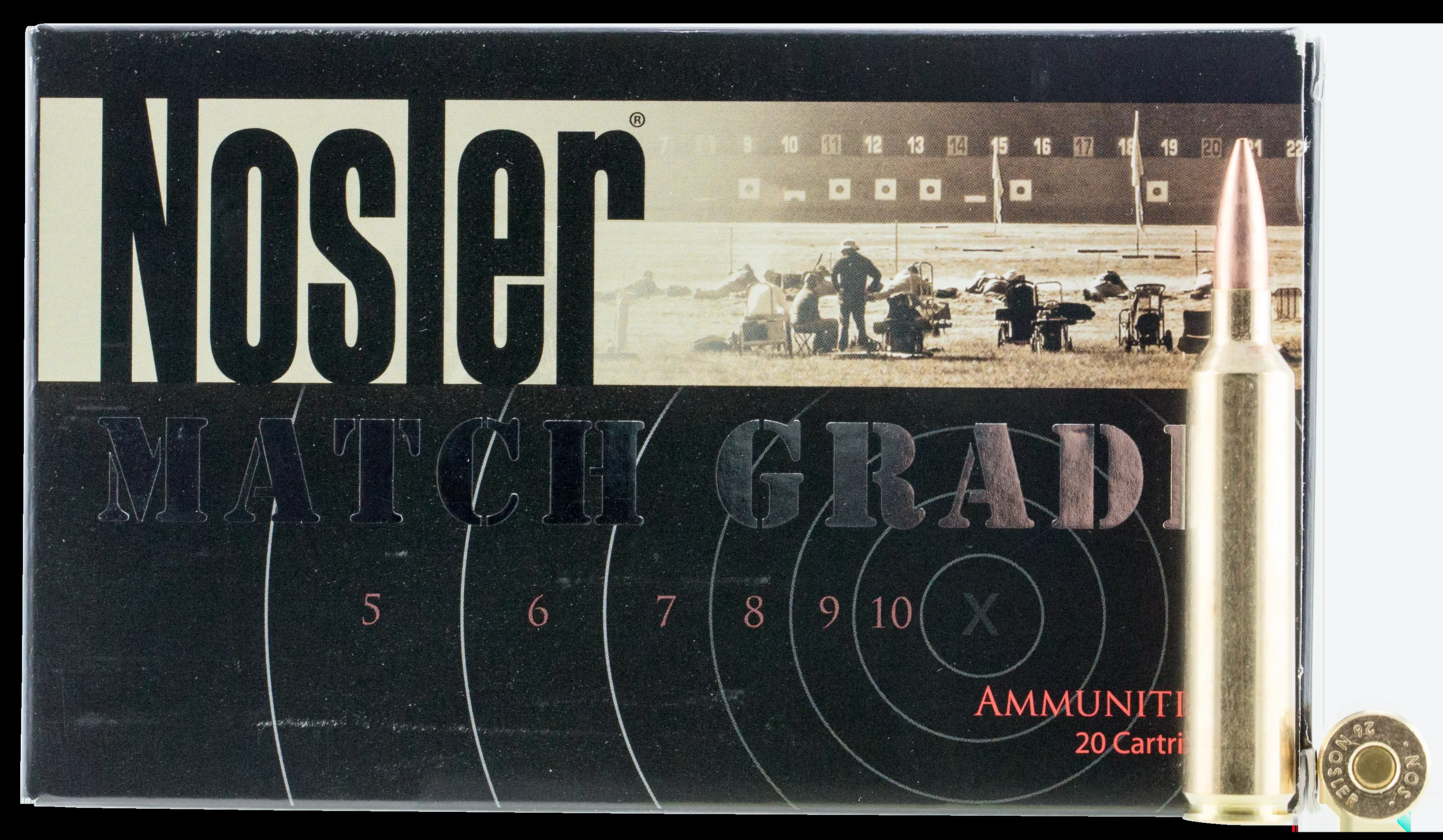 Nosler Match Grade 26 Nosler 140 gr Custom Competition 20 Bx