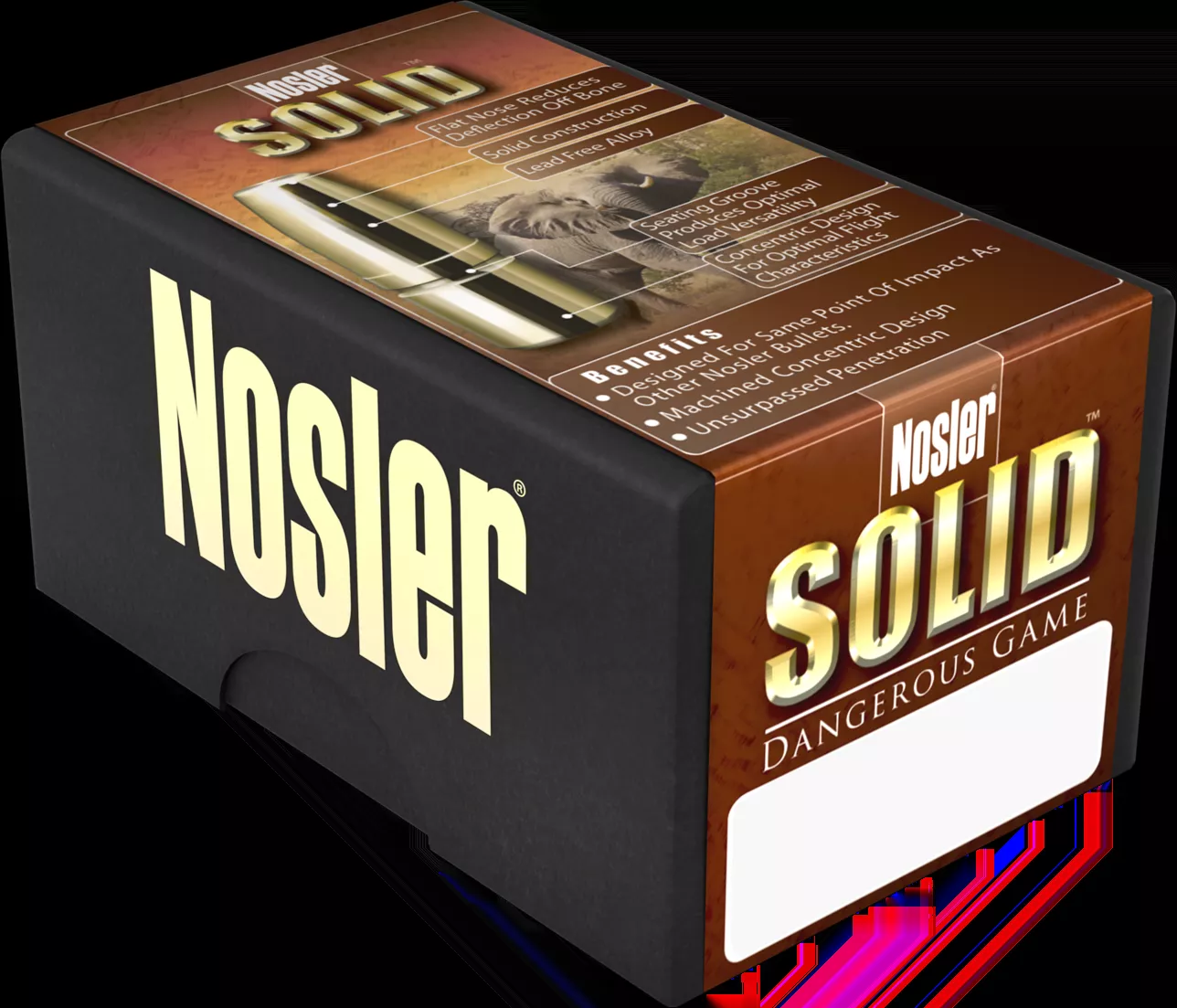 Nosler Safari 375 H&H Mag 300 gr Nosler Solid 20 Bx