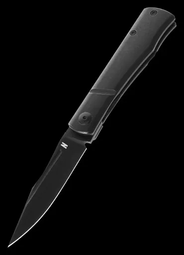 Notorious EDC Kingpin Titanium Black Folding Knife