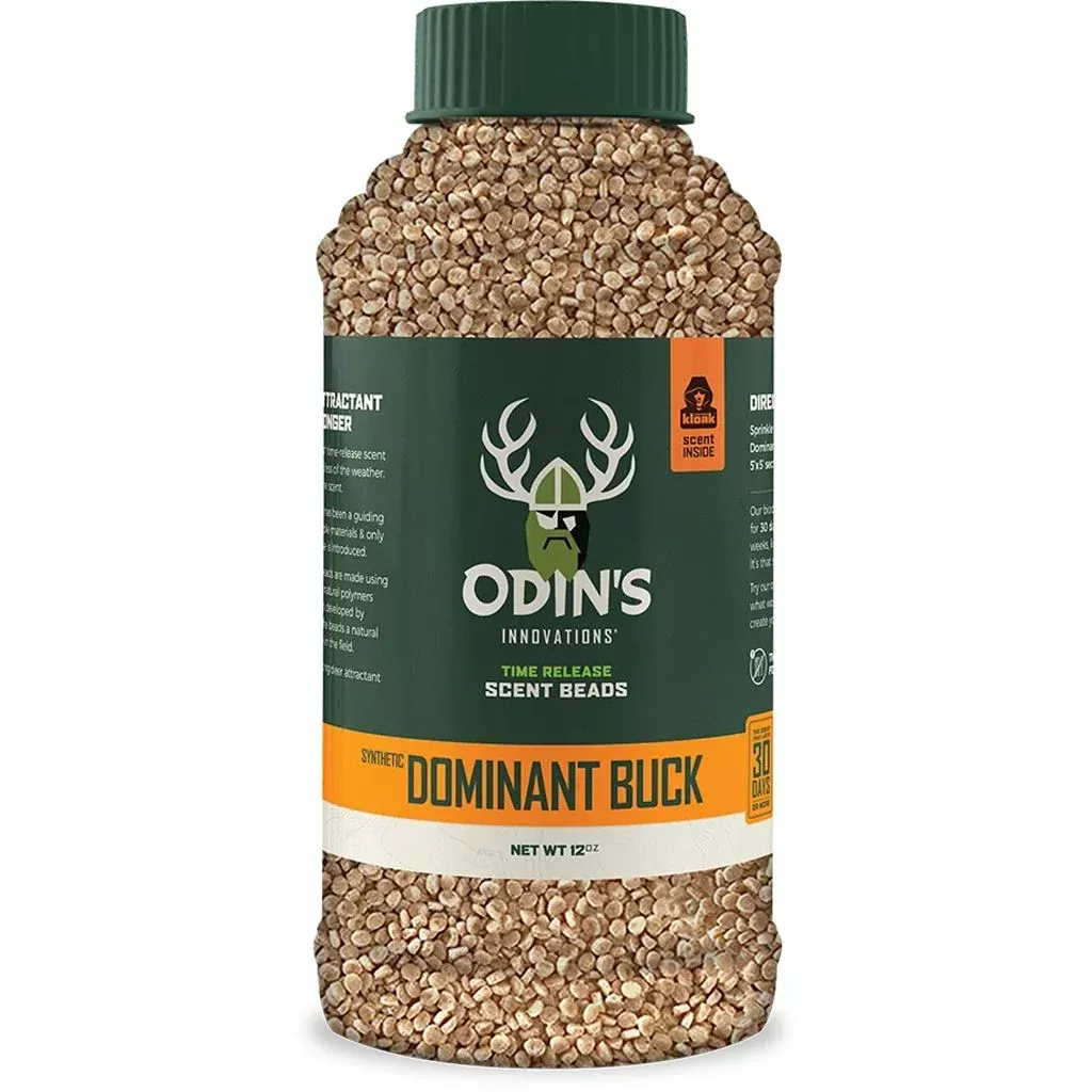Odin’s Innovations Dominant Buck Scented Beads 3oz Bottle