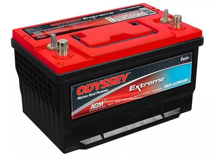 Odyssey Extreme Series Marine 12V Battery• ODX-AGM65M