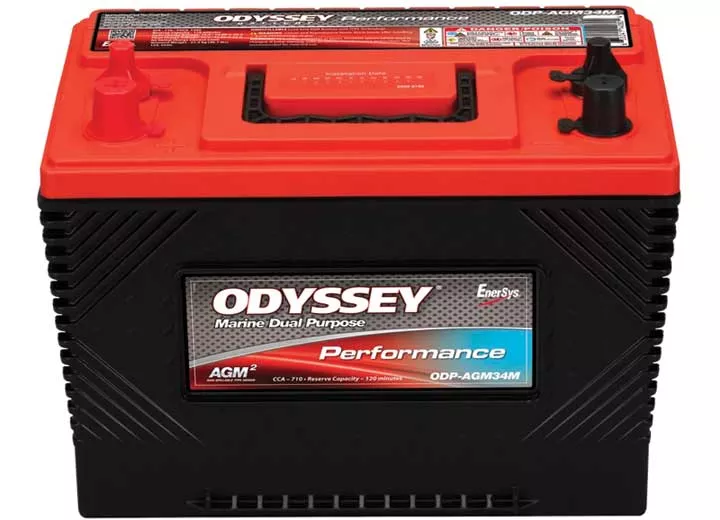 Odyssey Performance Series Marine 12V Battery• ODP-AGM34M