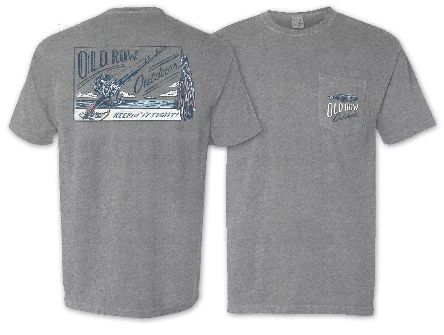 Old Row Keepin’ It Tight Pocket Tee #WROW-2273