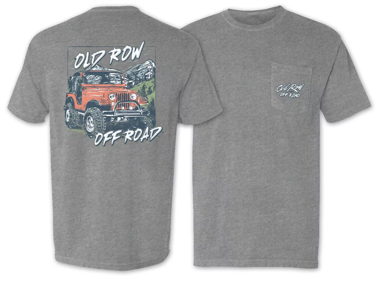 Old Row Off Road All Terrain Pocket Tee #WROW-1820