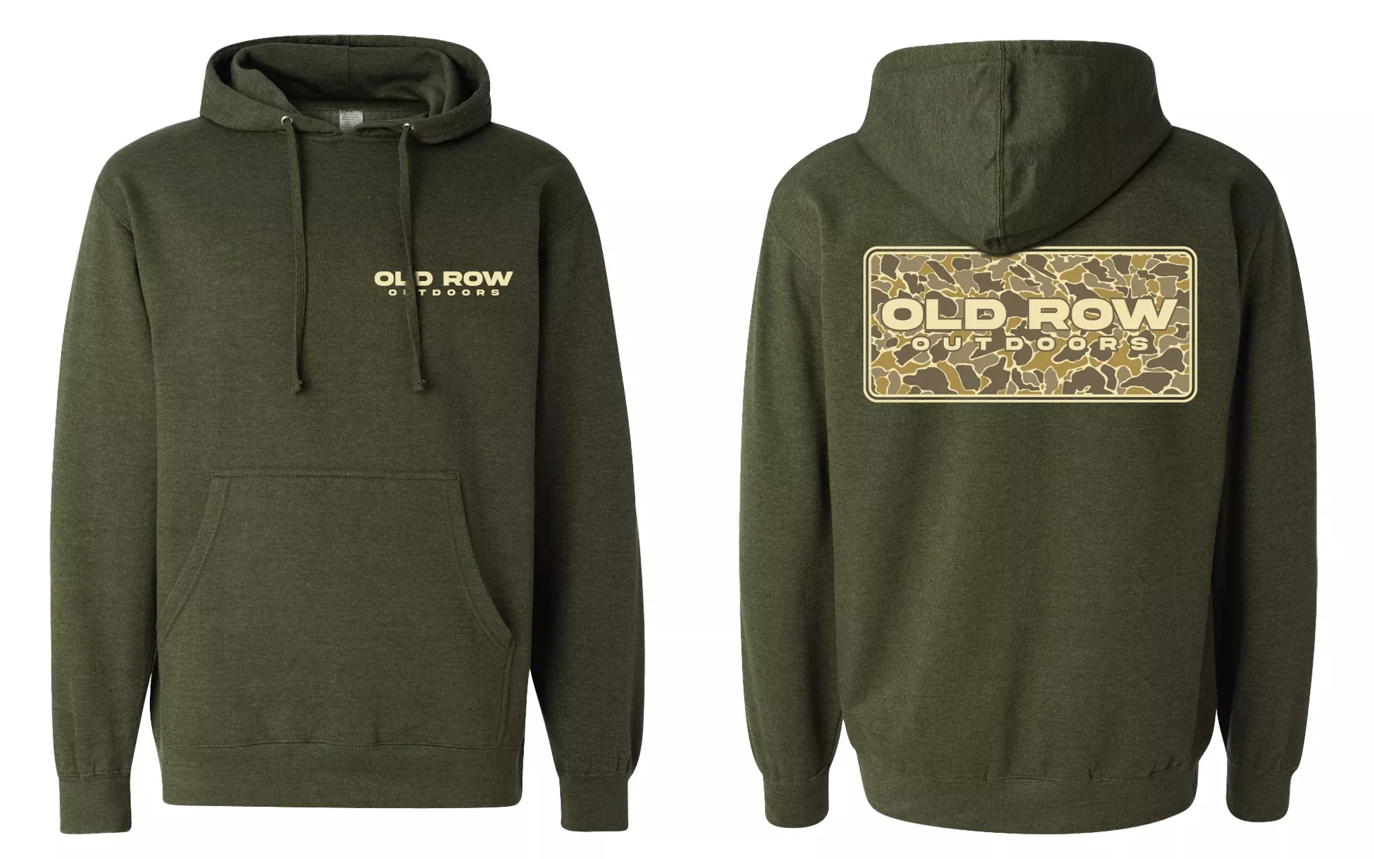 Old Row Outdoors 80s Camo Hoodie #WROW-2594
