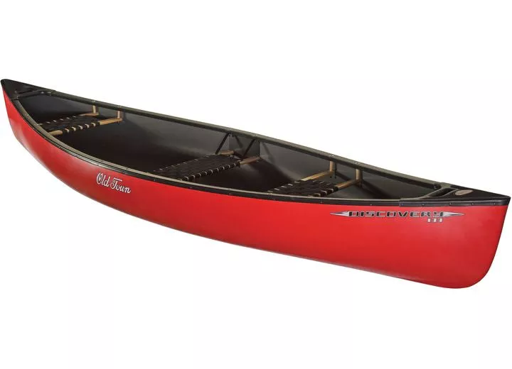 Old Town Discovery 133 Canoe - Red• 01.3002.0162