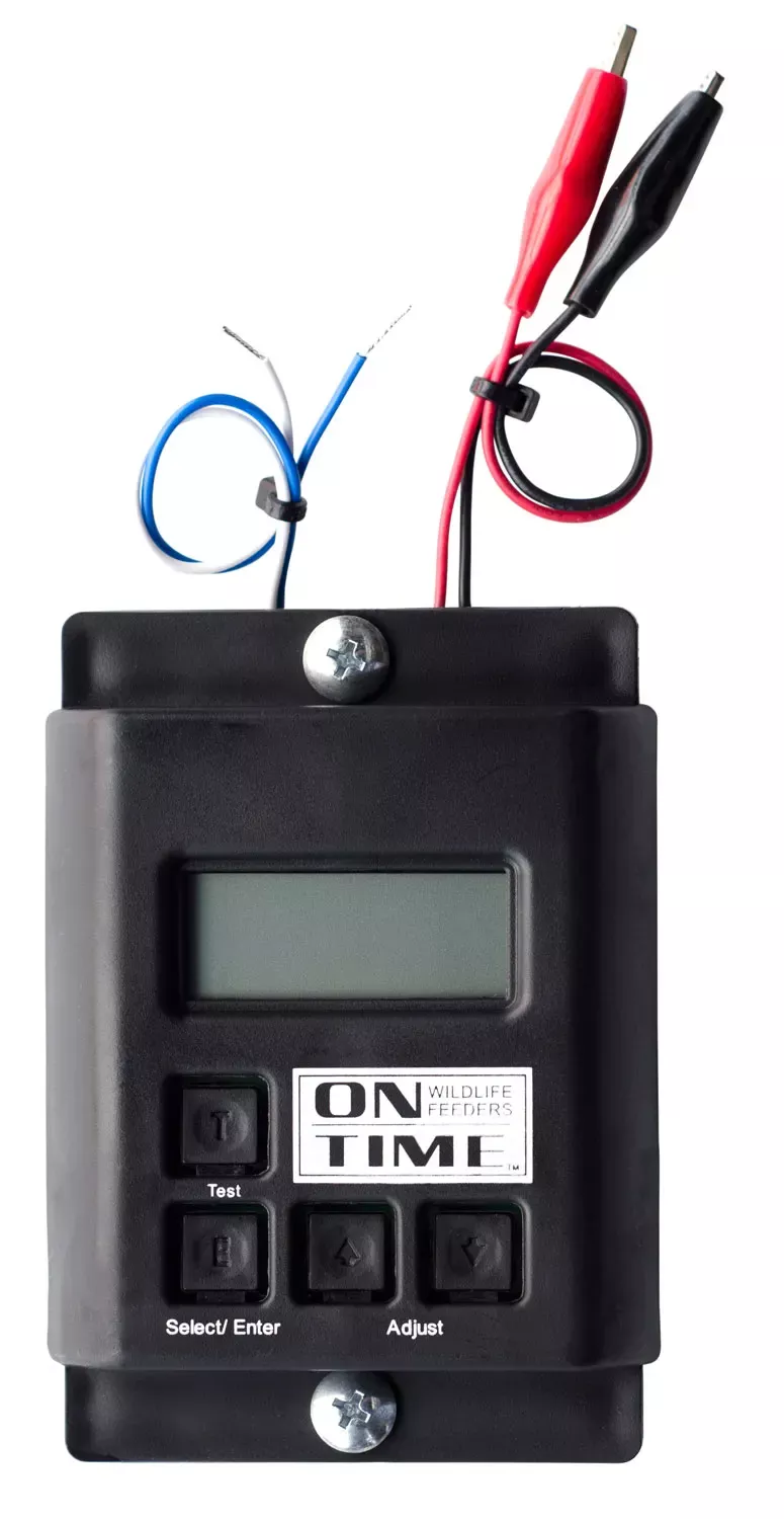 On Time Digital Timer LCD Display 6 Volt or 12 Volt