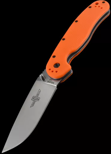 Ontario RAT 1 D2 Orange Folding Knife