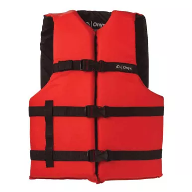 Onyx Adult General Purpose Life VestRed/Black Universal