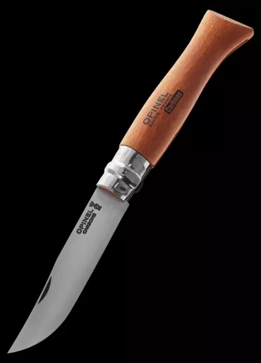 Opinel No. 08 Classic Original Carbon Steel Folding Knife