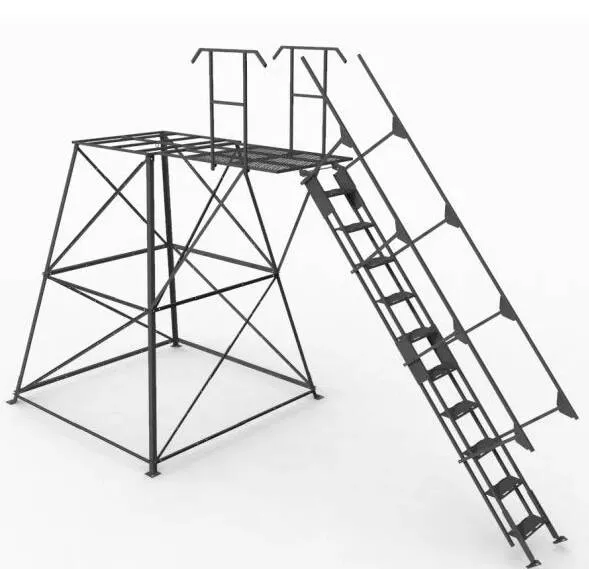 Orion 10' Stair - Elevated Deer Blind Stand• TWR1002010