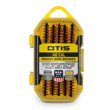 Otis Technology FG-341-BP .40 Cal/10mm Bronze Bore Brushes 10 Pack