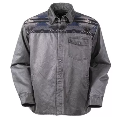 OUTBACK TRADING Men's Ramsey Charcoal Jacket (29755-CHR)