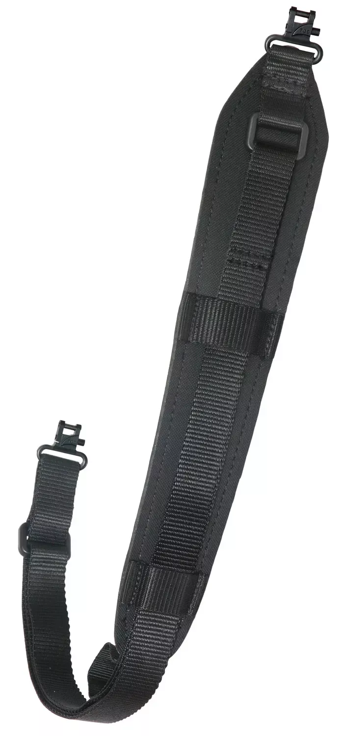 Outdoor Connection Original Super-Sling 1" W Padded Black Nylon Webbing with with Talon QD Swivels for Rifle/Shotgun