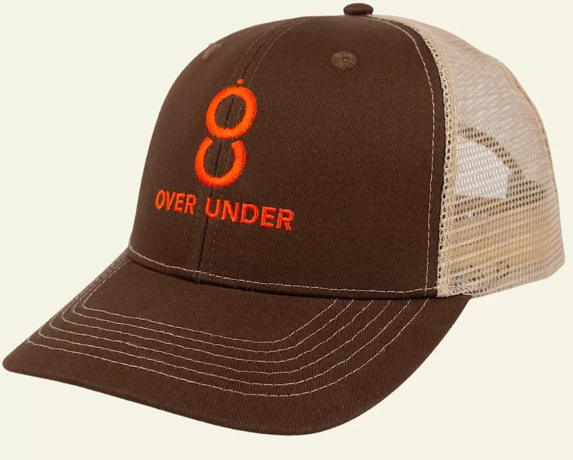 Over Under Double Barrel Mesh Back – Brown