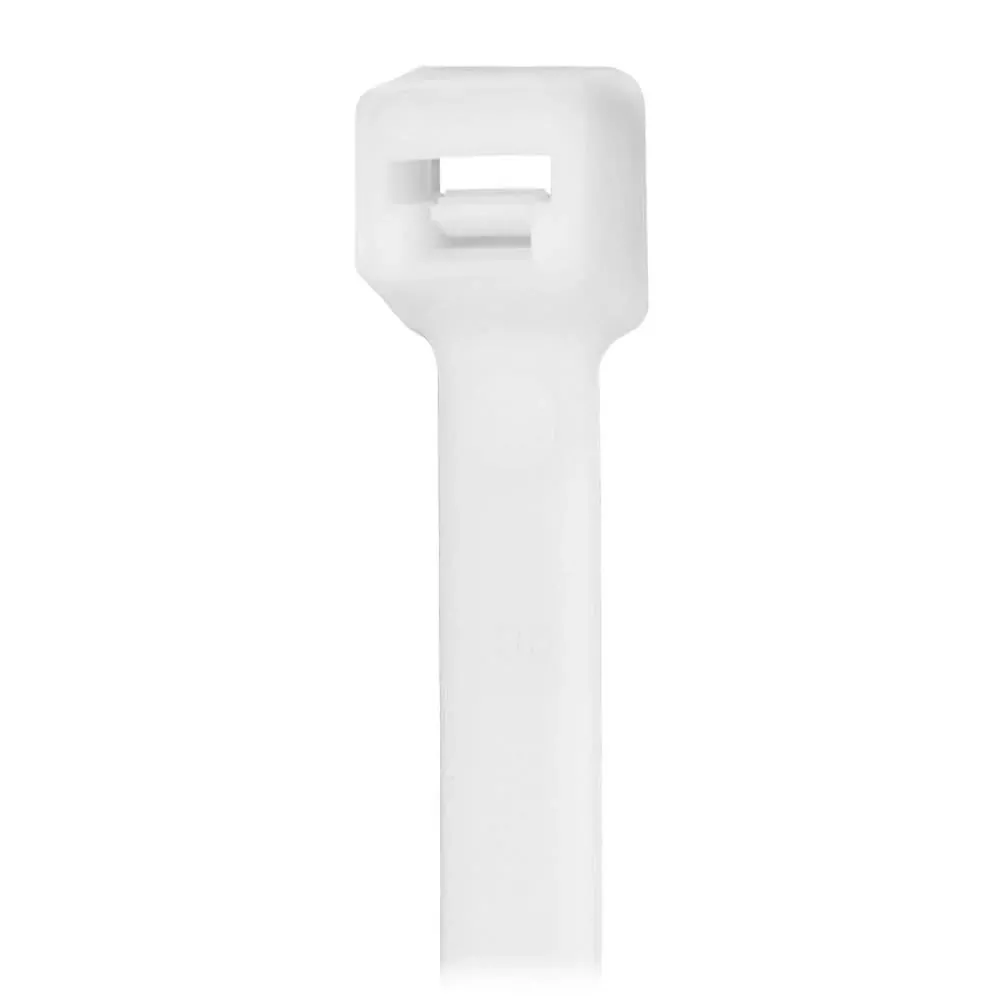Pacer 14 Cable Tie – Natural Color – 50lb Tensile Strength – 4 Bundle Diameter – 100 Piece Bag
