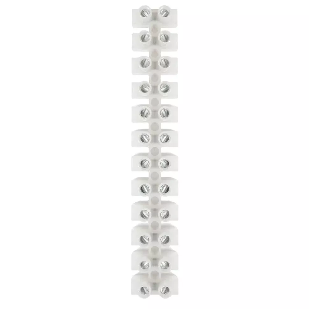 Pacer 40A Euro Style Terminal Block – 12 Positions – 5 Pack