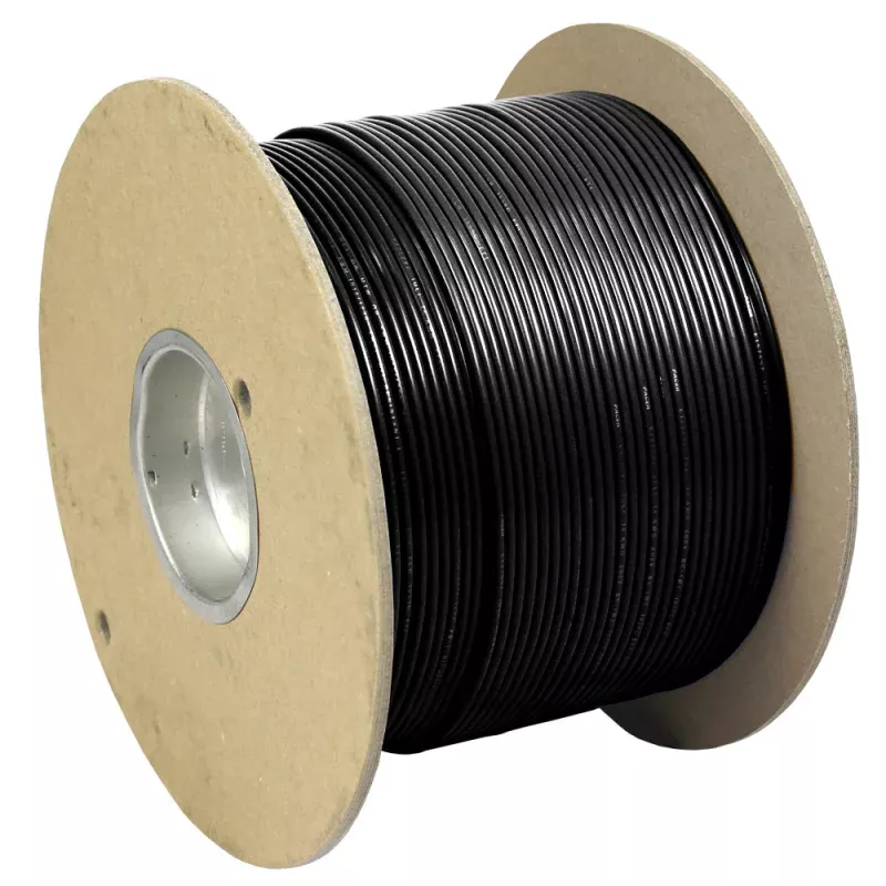 Pacer Black 16 AWG Primary Wire – 1,000