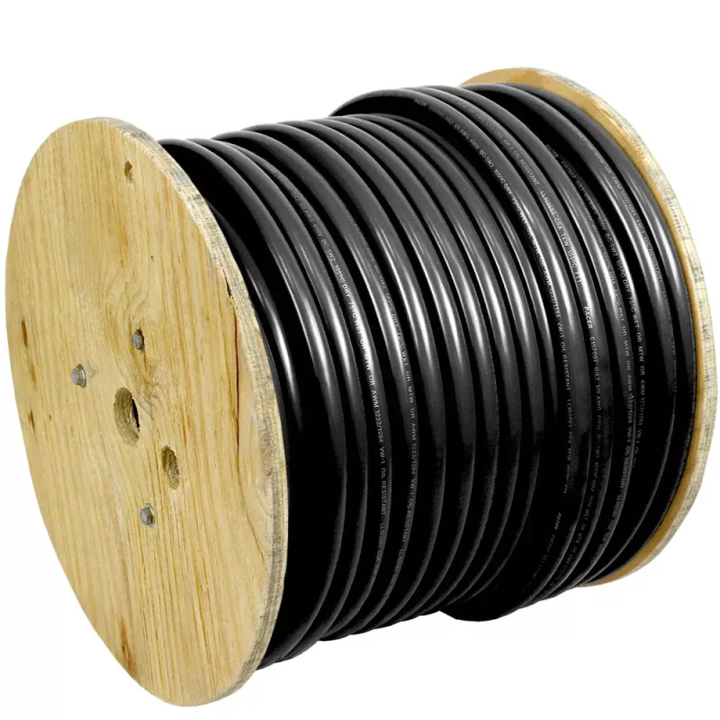 Pacer Black 2 AWG Battery Cable – 250