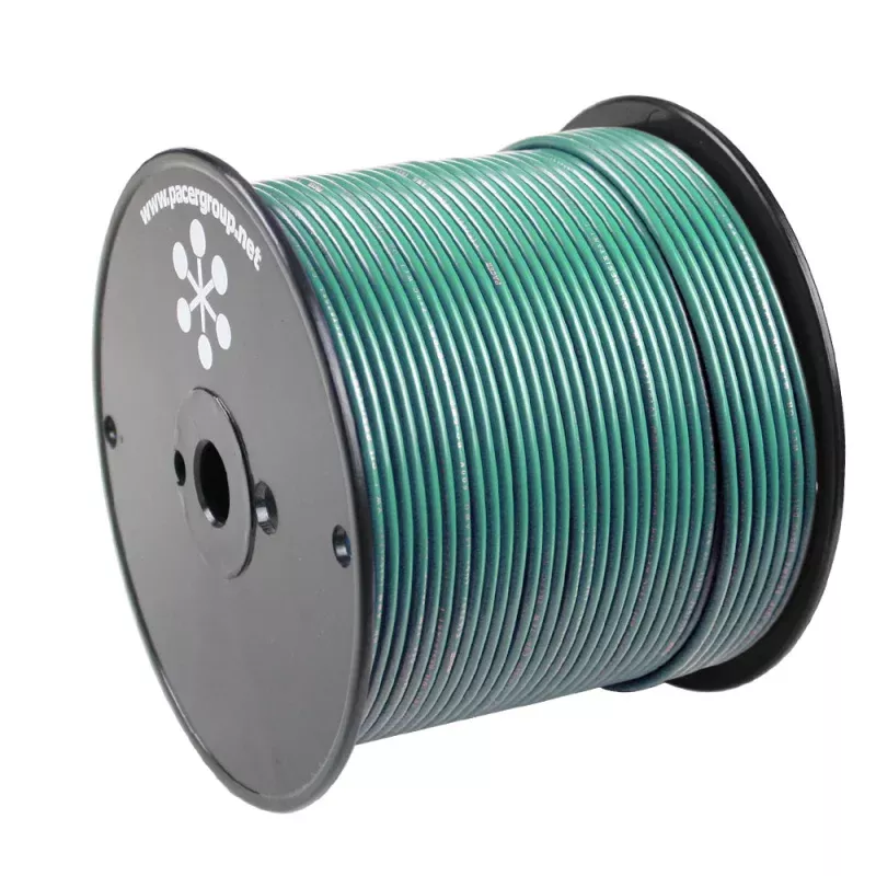 Pacer Green 18 AWG Primary Wire – 500