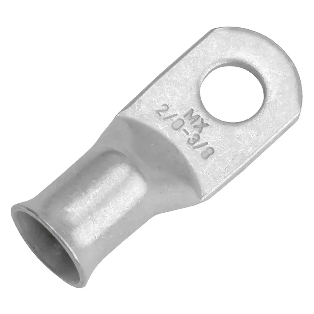 Pacer Tinned Lug 2/0 AWG – 3/8 Stud Size – 2 Pack