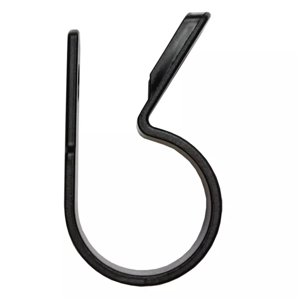 Pacer UV Resistant Nylon C-Clamps – 3/4 – Black – 25 Pack