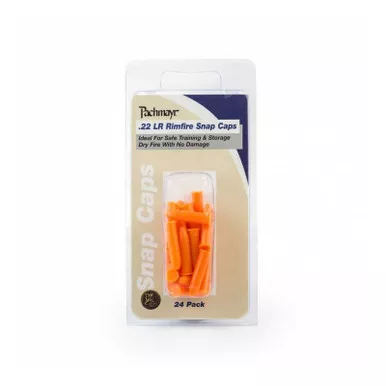 Pachmayr 03200 22 LR Plastic Safety Snap Caps, 24 Pack