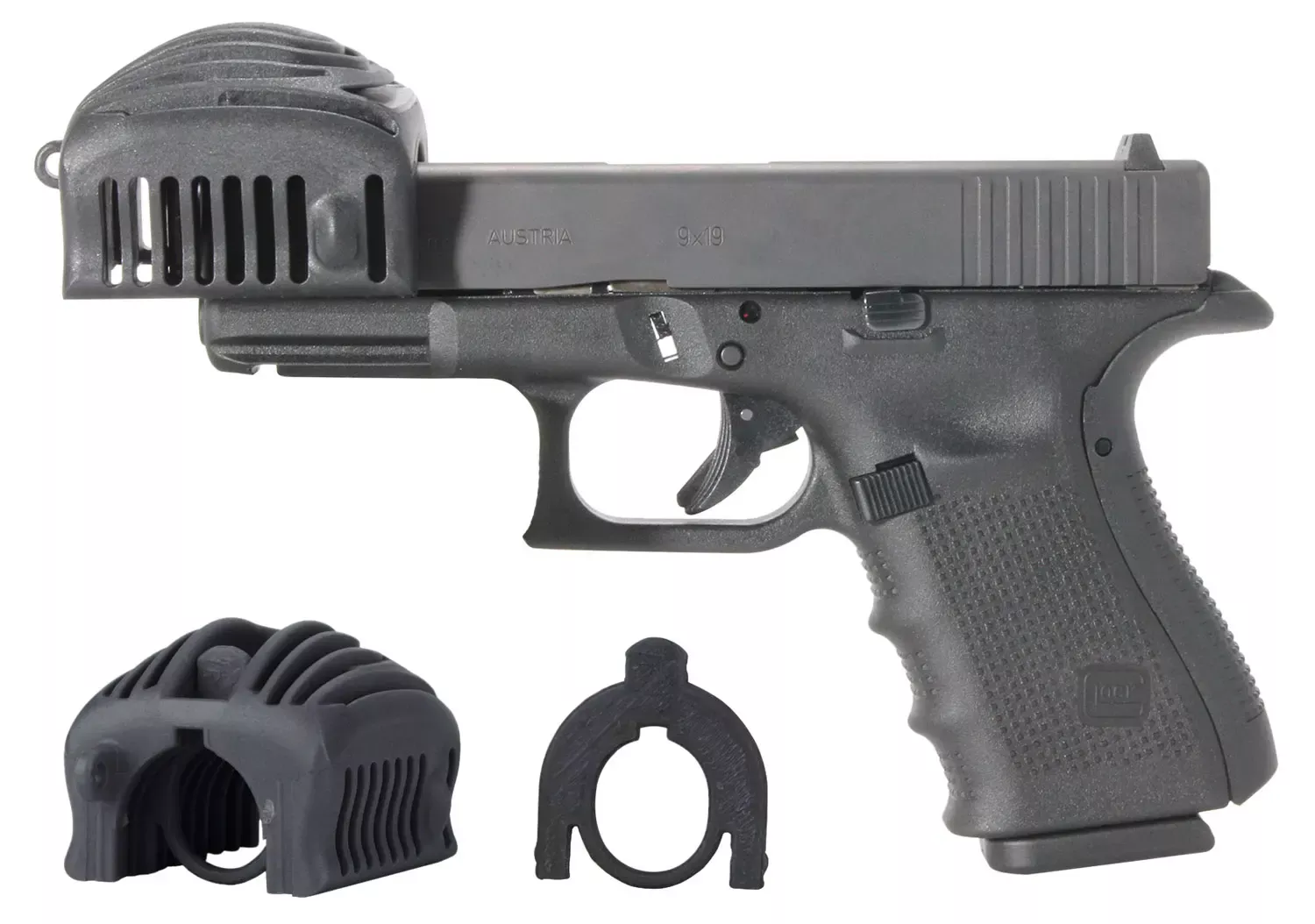 Pachmayr Rack-It Slide Rack Assist Black Rubber Handgun