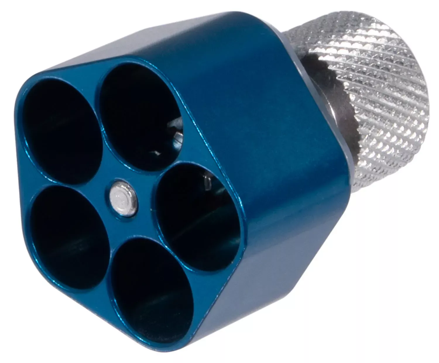 PachmayrCompetition Speedloader made of Aluminum with Blue Finish for S&W J Frame