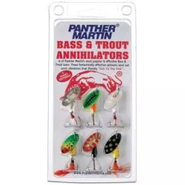Panther Martin Bass & Trout Annihilators – 6 Pack