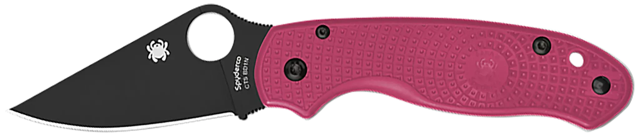 Para 3 Lightweight Breast Cancer EDC 2.93″ Folding Knife – Black/Pink