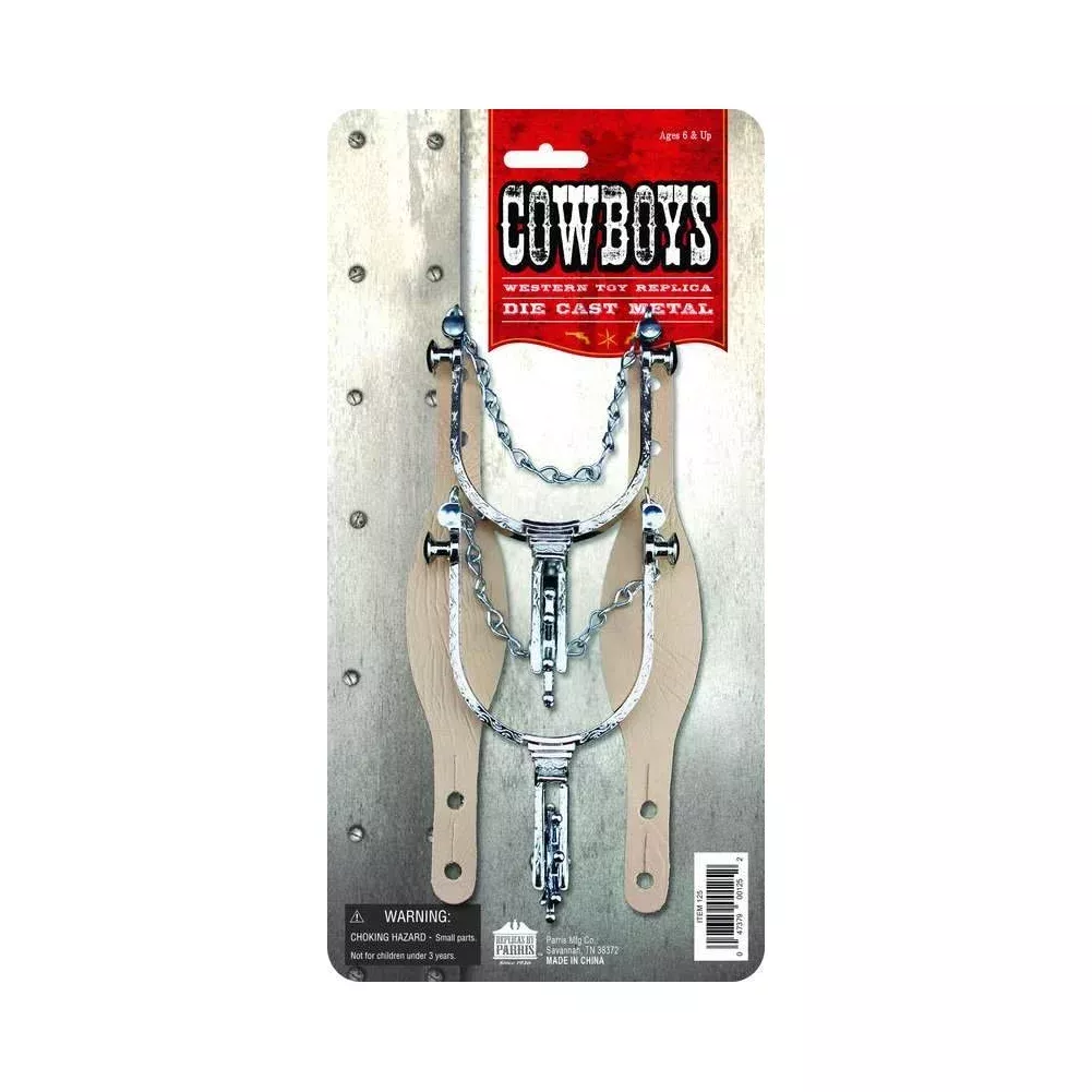 Parris Manufacturing Western Spurs #125C