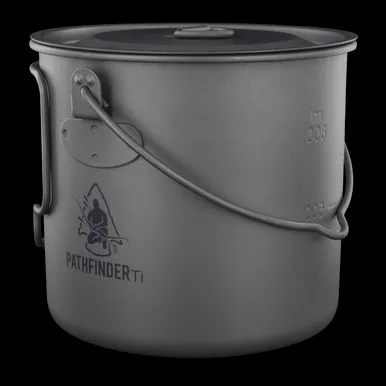 Pathfinder Titanium Bush Pot 1,100ml