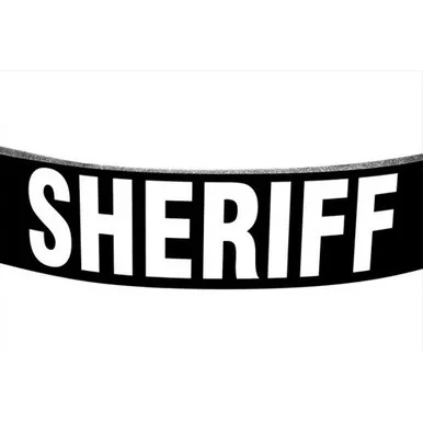 Paulson Manufacturing BS-LAB-S SHERIFF Riot Shield Decal