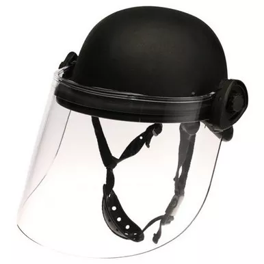 Paulson Manufacturing DK5-X.250AF Tactical Face Shield, Field Mount, PASGT Helmet Compatibility