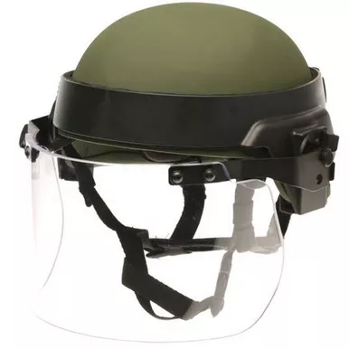 Paulson Manufacturing DK7-X.250AF Tactical Face Shield, Field-Mount, PASGT/ACH/MICH Helmet Compatibility