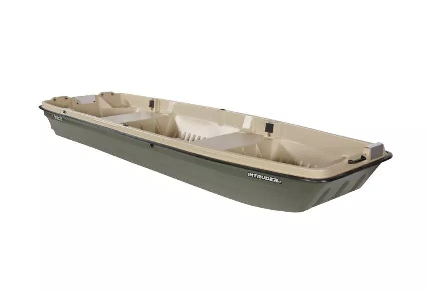 Pelican Intruder 12′ Fishing Boat, Light Khaki• BJA12P105