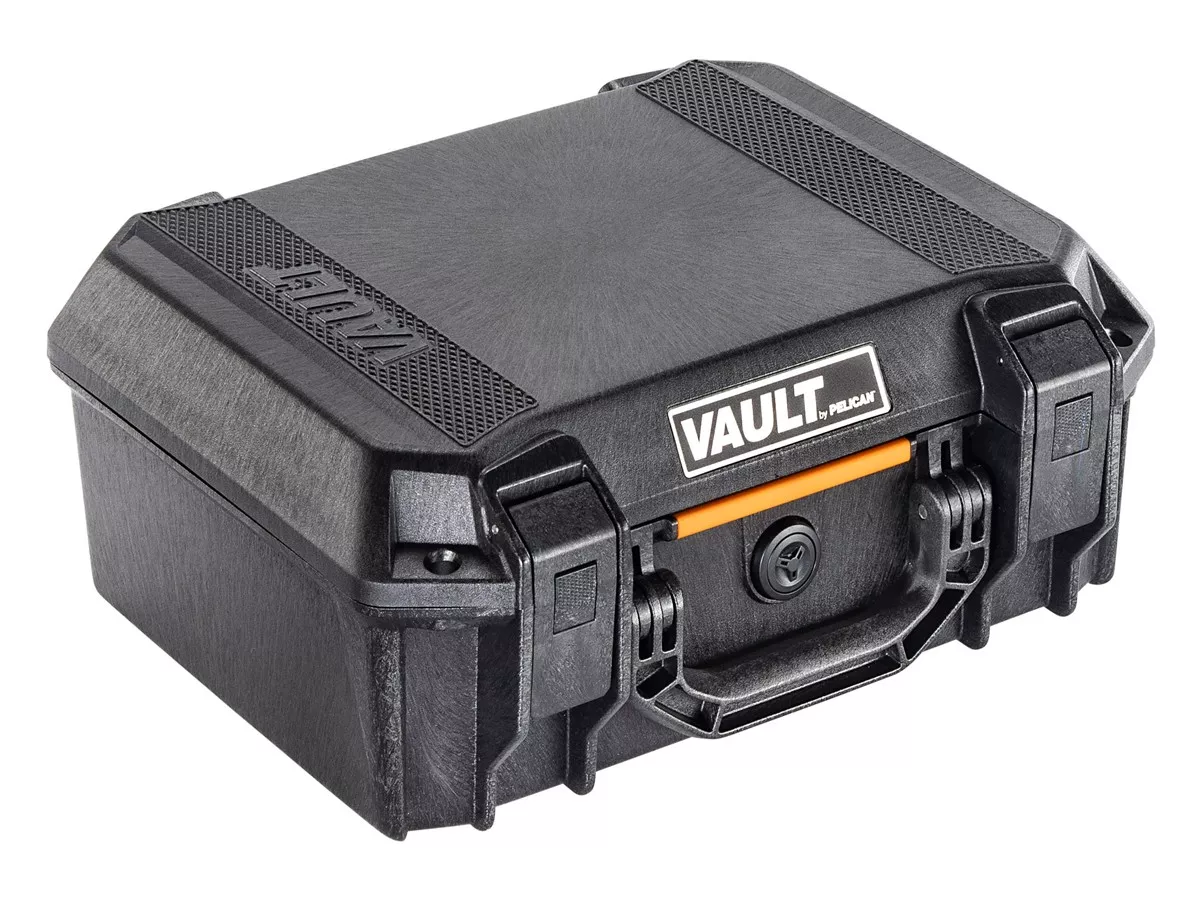 Pelican V200C Vault Medium Equipment Case, Black