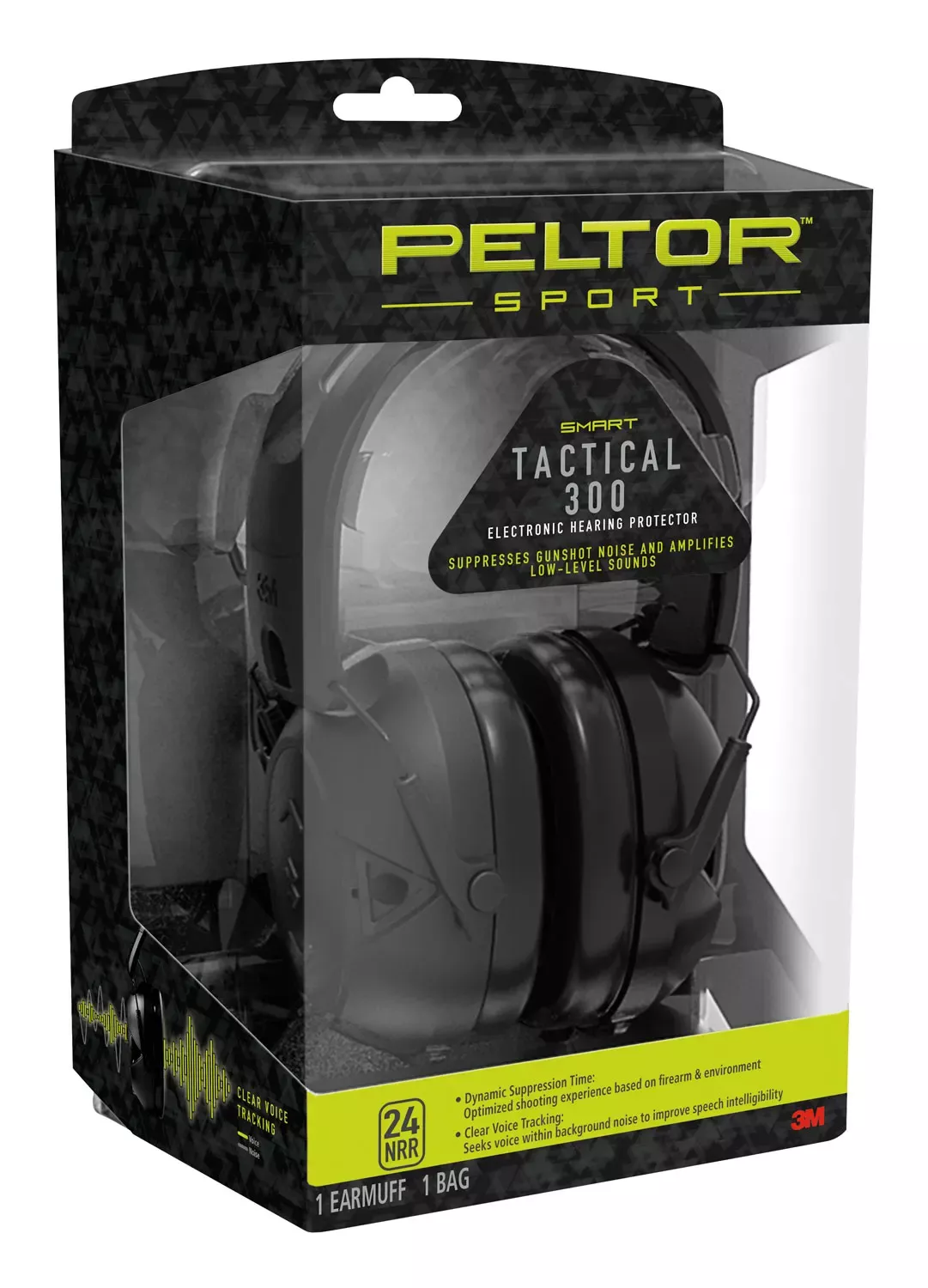 PeltorSport Tactical 300 24 dB Over the Head