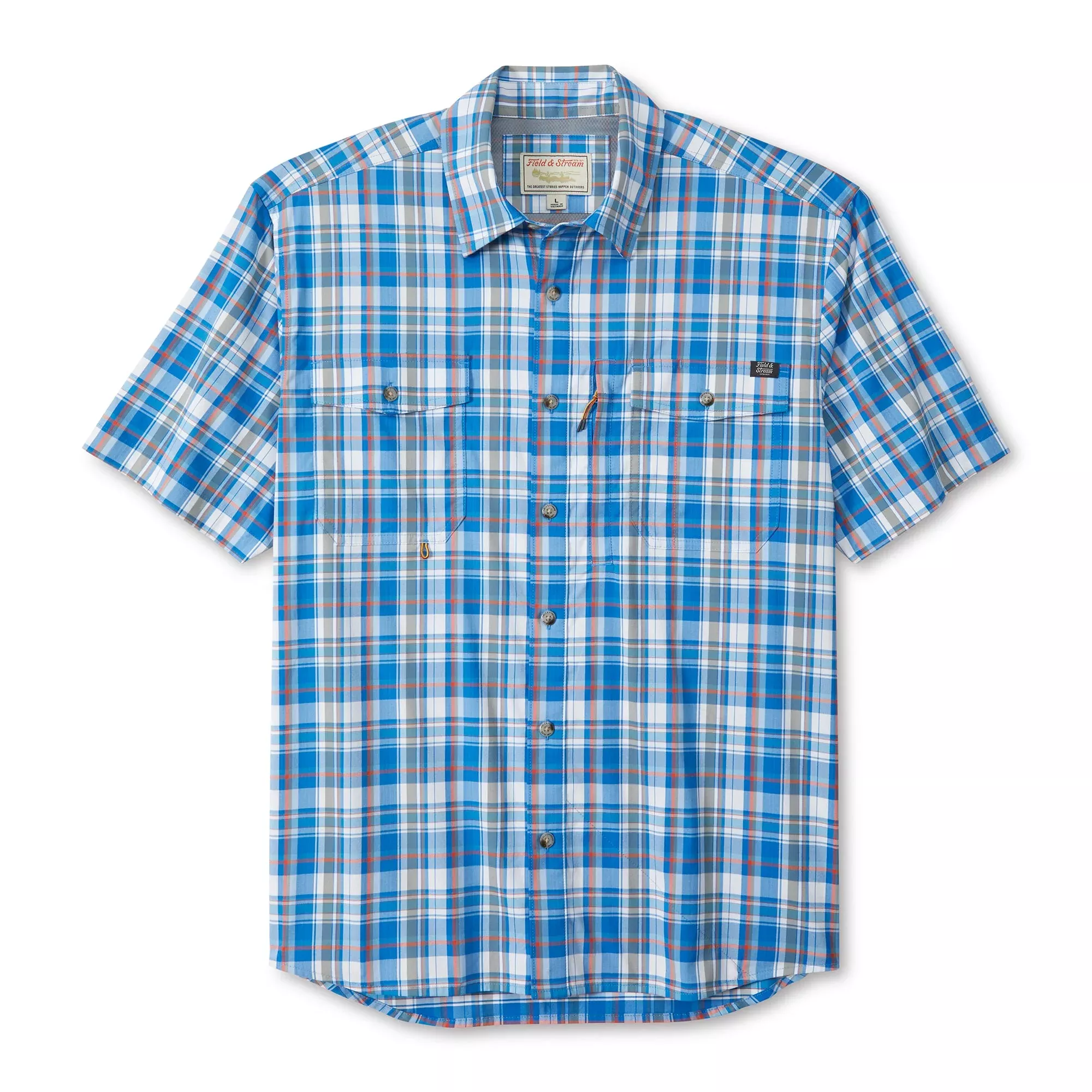 Performance Fishing Shirt – Freshwater Plaid