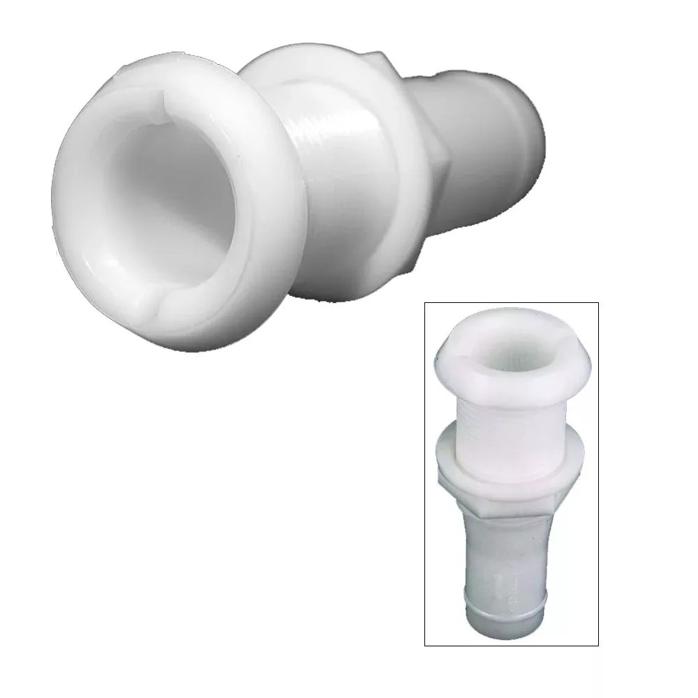 Perko 1-1/8″ Thru-Hull Fitting f/Hose Narrow Flange – Plastic [0301DP6A]