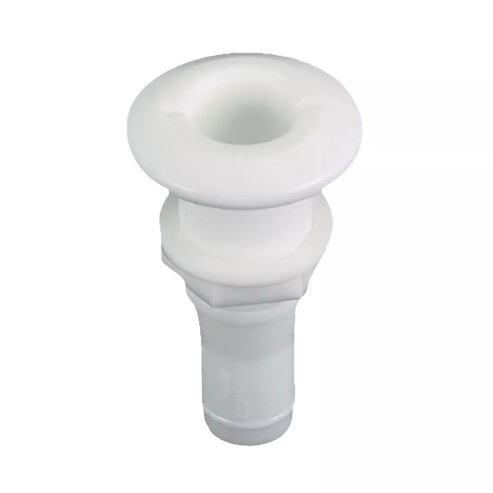 Perko 1" Thru-Hull Fitting f/ Hose PlasticMADE IN THE USA - 0328DP6