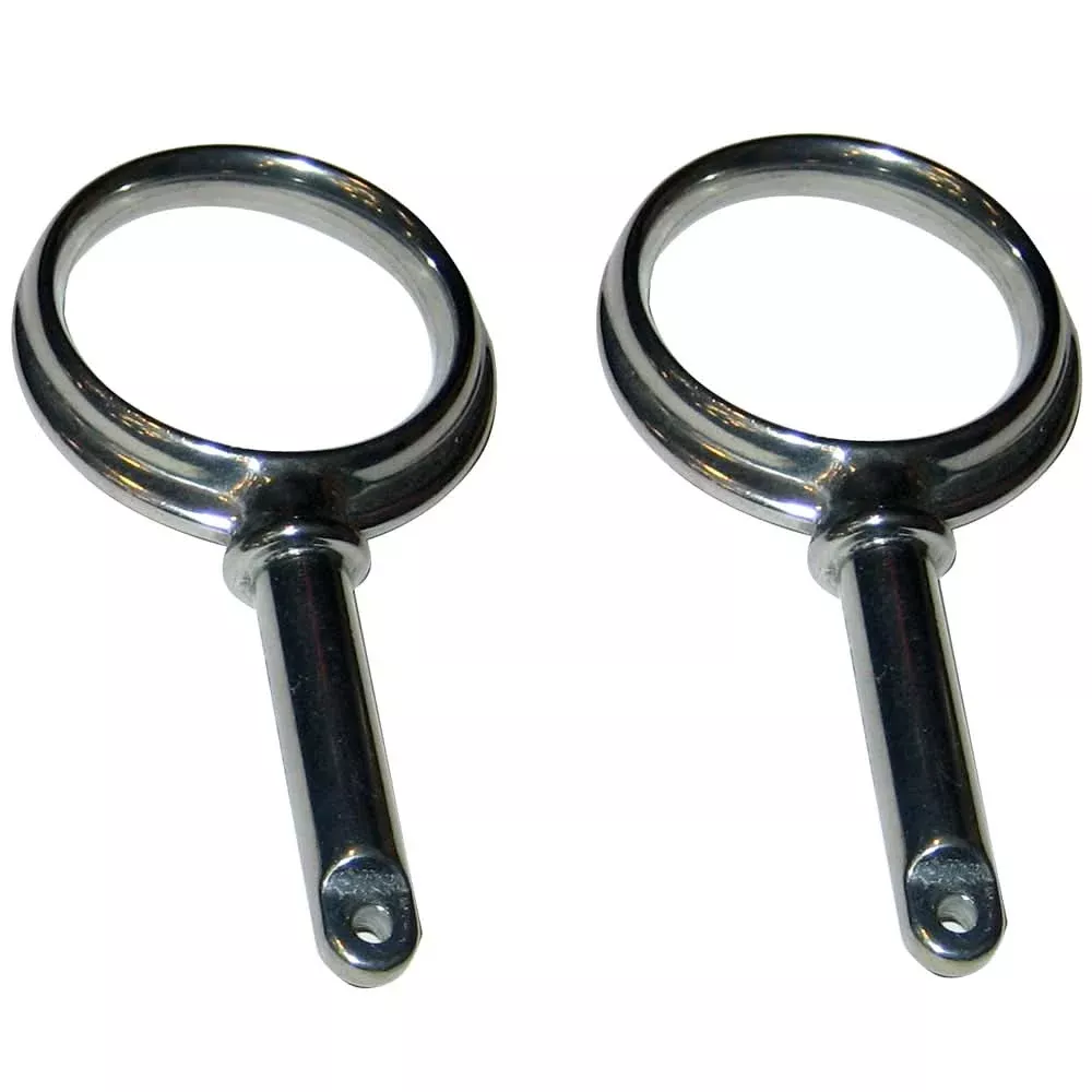 Perko Round Type Rowlock Horns – Plain Zinc [1267DP0ZNC]