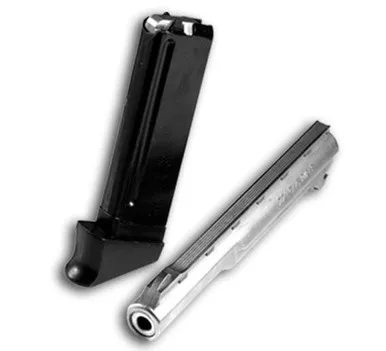 Phoenix HP22 Target Conversion Kit .22 LR 5" Barrel Ten Round Magazine Nickel HP22BBLN