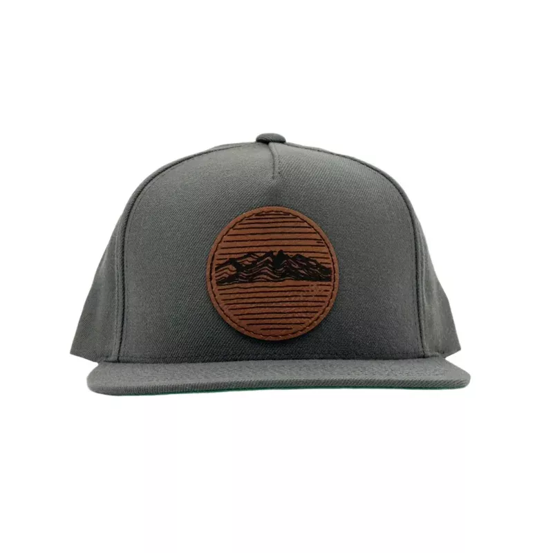 Pike Trail Rawhide Leather Patch Hats
