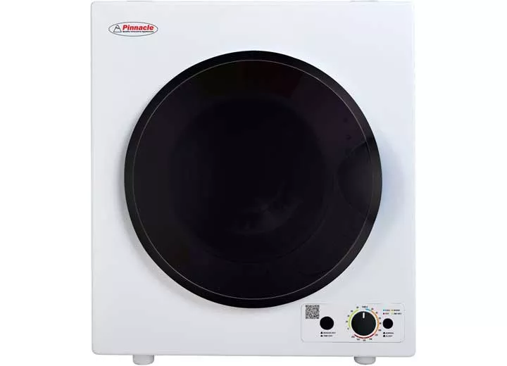 Pinnacle Compact Short Dryer, White• 24-850S W