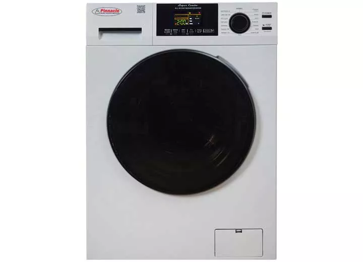 Pinnacle Large Super Combo Washer-Dryer, 15lbs White• 22-4600 L W