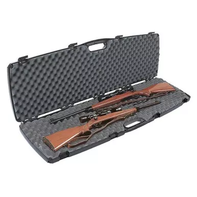 Plano Gun Guard SE Double Scoped Rifle Case 51-3/4" Polymer Black